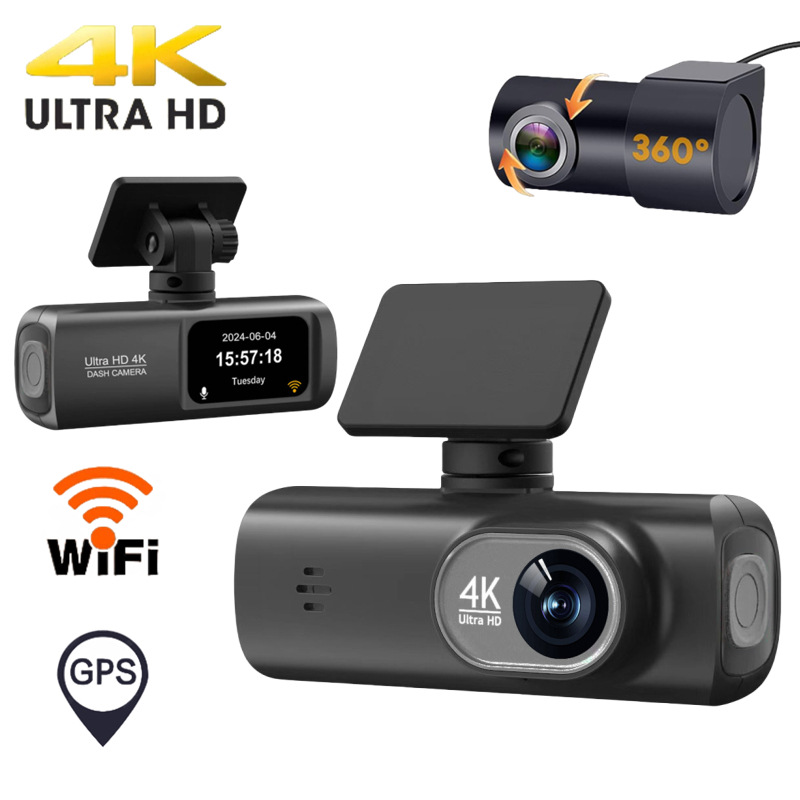 V22 HD Dual Channel Dash Cam with Advanced Tachograph Features - Image 7