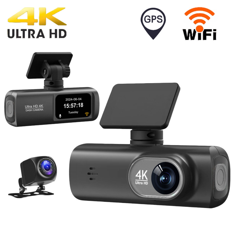 V22 HD Dual Channel Dash Cam with Advanced Tachograph Features - Image 8