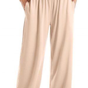 Stylish Women's Cross Waist Yoga Pants - Loose Sports Trousers for Comfort