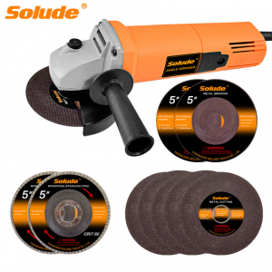 Solude Angle Grinding Machine Set - Model S8705-2 for Precision Grinding