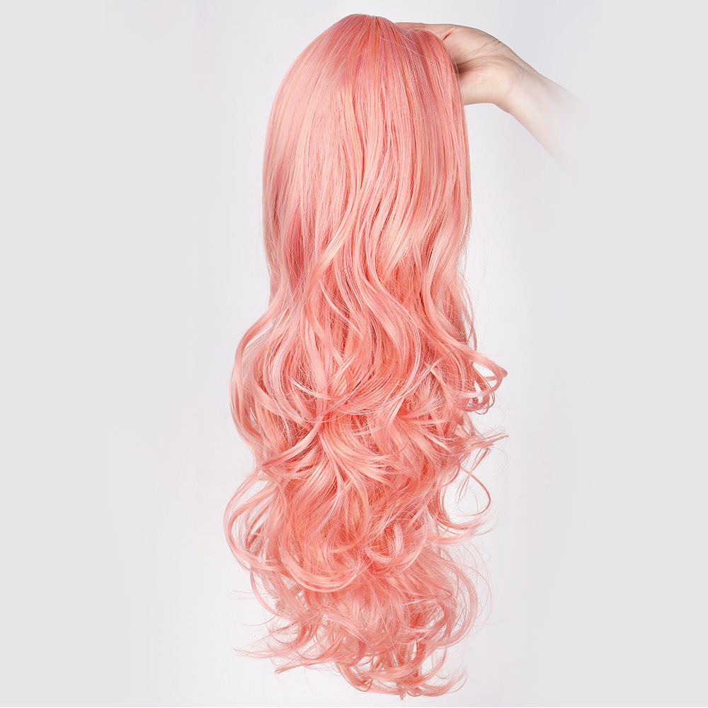 Long Curly Wig Made from New Chemical Fiber - Stylish and Versatile Hair Solution - Image 3
