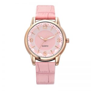 Stylish Women's Two-tone Dial Quartz Belt Watch - Perfect for Every Occasion