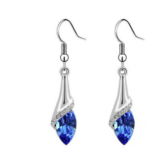 Wholesale Austria Crystal Alloy Jewelry Set: New Angel Elf Earrings, Necklace & Bracelet