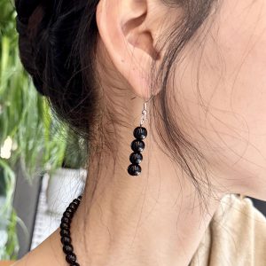 Stunning Natural Silver Earrings for Women - Simple Minority Design