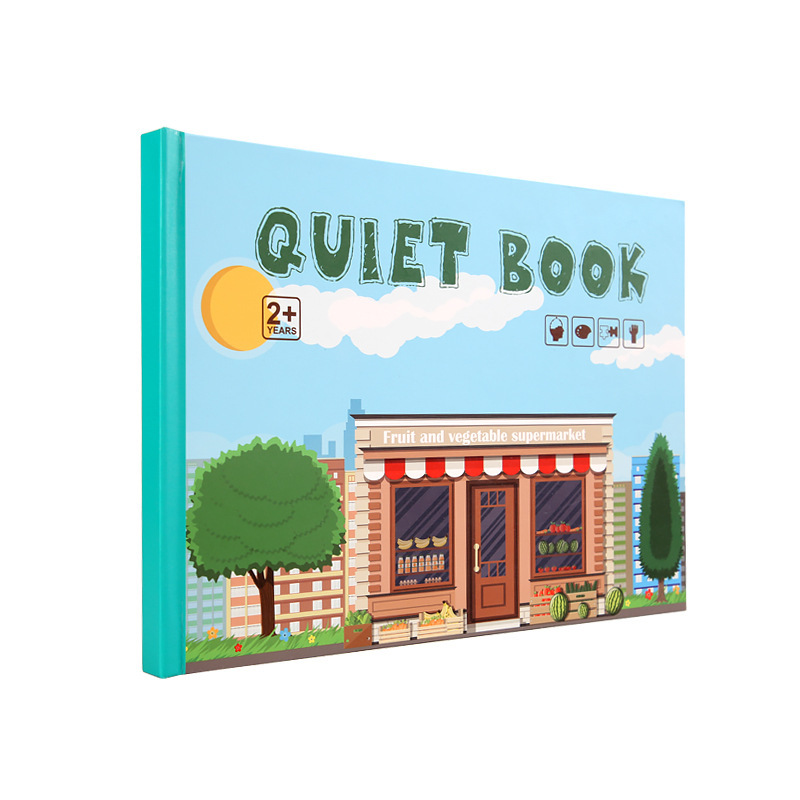 Children's Enlightenment Stickers Quiet Book - Handmade Educational Busy Book for Kindergarten - Image 11