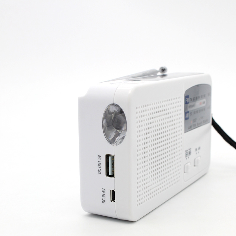 Solar-Powered Multifunctional Radio for Hand-Crank Power Generation - Image 3