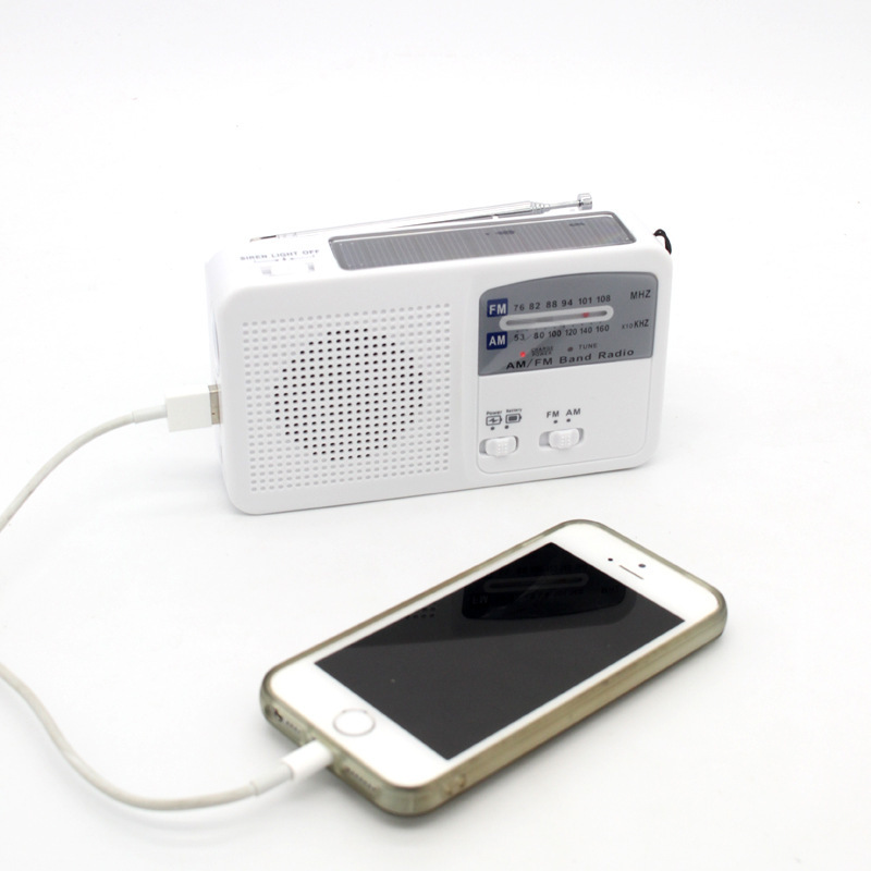 Solar-Powered Multifunctional Radio for Hand-Crank Power Generation - Image 6