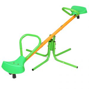 Outdoor Kids 360 Degree Rotation Spinning Seesaw Sit Spin Teeter Totter Swivel Teeter