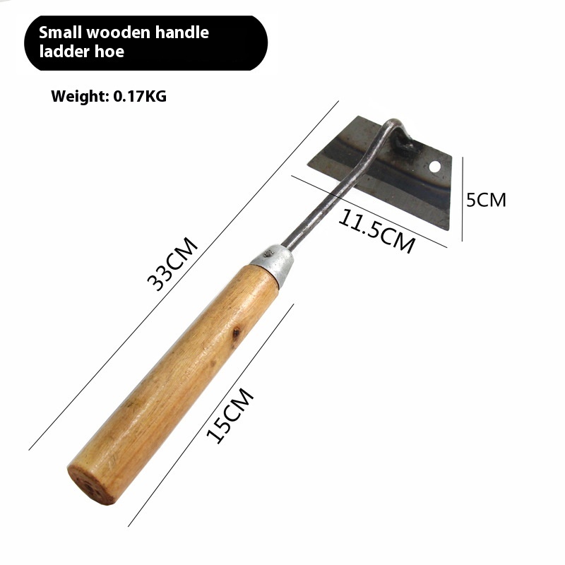 Compact Household Hoe for Efficient Vegetable Planting - Image 2