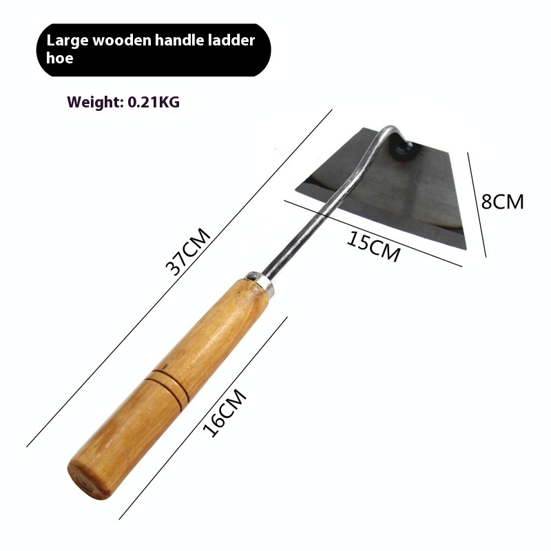 Compact Household Hoe for Efficient Vegetable Planting - Image 3