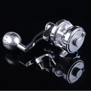 Iron Plate Offshore Fishing Wheel - Durable Trolling Drum for Boats