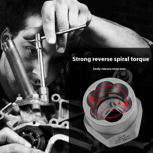 Reverse Tooth Sleeve Rust Damage Screw Extractor - Effortlessly Remove Stuck Screws