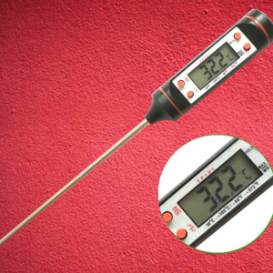 Electronic Food Thermometer for Kitchen Oil, Barbecue & Baking Temperature Measurement