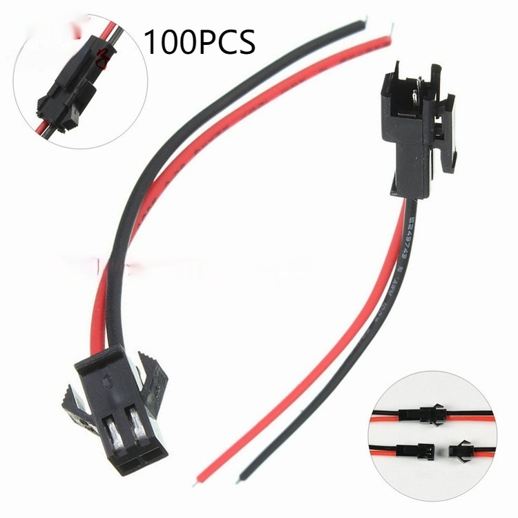 SM Terminal Air Butted Line SM-2P Male & Female Lug Wire 15cm LED Lamp Connection Cables - Image 4