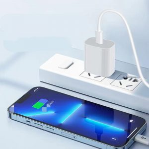 20W Type C Port Fast Charging Head for Quick Device Power-Up