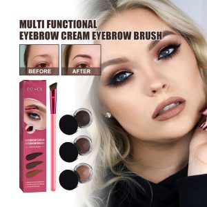 EELHOE Multi-functional Eyebrow Brush Set for Perfectly Shaped, Filled, and Colored Eyebrows - Essential Makeup Kit