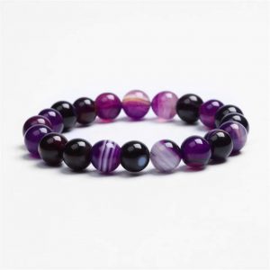 Natural Violet Stone Bracelet for Women - Elegant & Stylish Accessory
