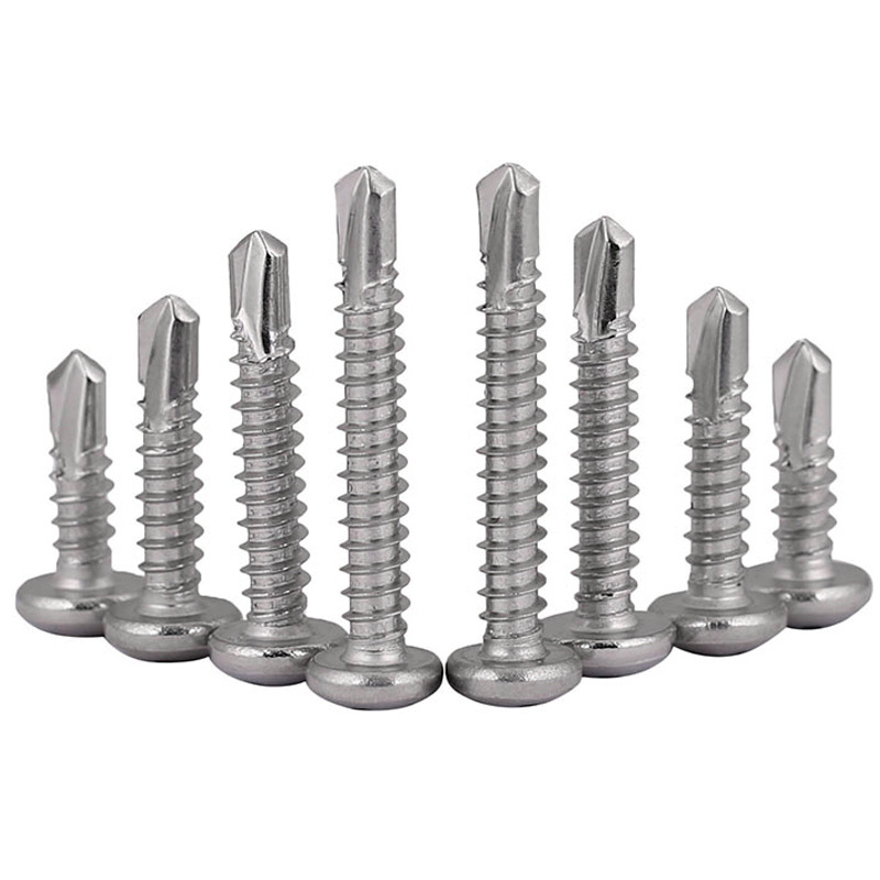 Stainless Steel Coiled Hair Drill Tail Screws with Cross Recess Design - Image 11