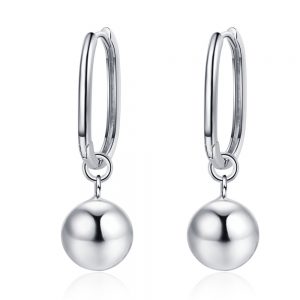 Women's Long Big Round Bead Earrings | Photosphere Ball Earrings for Every Style