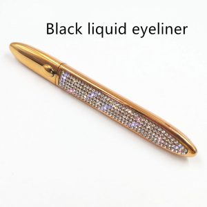 Self-Adhesive False Eyelashes with Multicolor Eyeliner for Effortless Glam