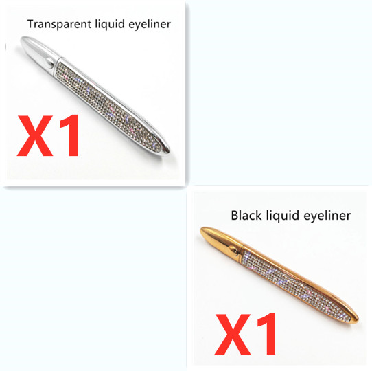 Self-Adhesive False Eyelashes with Multicolor Eyeliner for Effortless Glam - Image 26