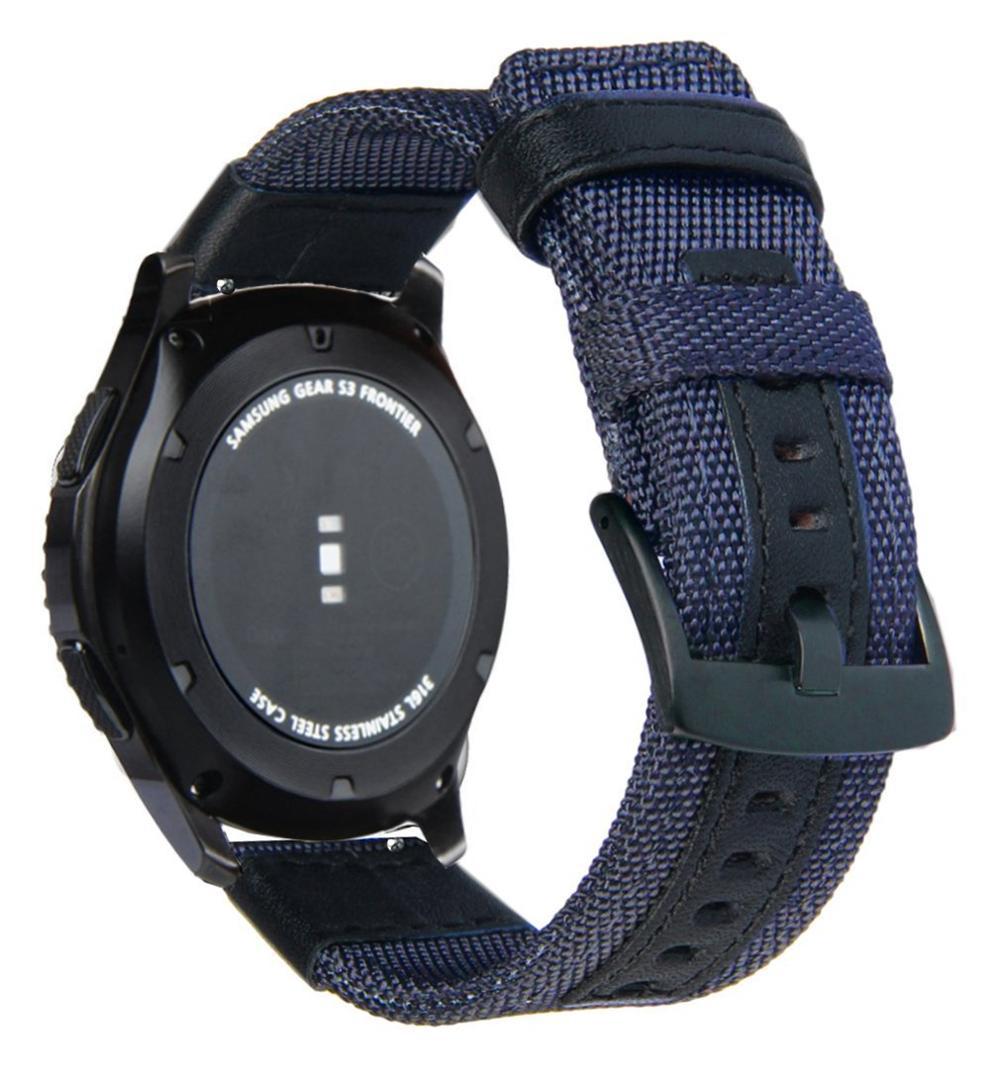 Adjustable Nylon Woven Watch Strap - Perfect Fit for Every Wrist Size
