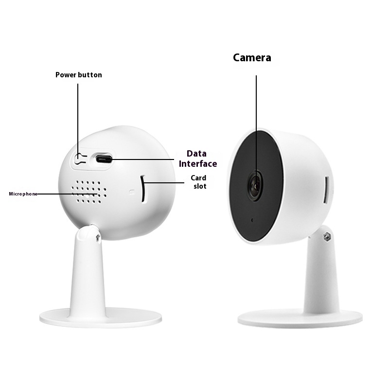 Dual-Screen Home Intelligence Surveillance Camera for Enhanced Security - Image 2