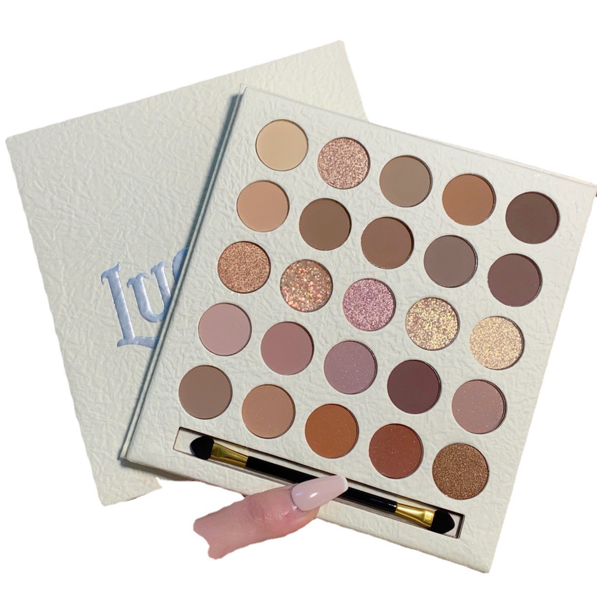 Indulge in Creamy Elf Eyeshadow Palette - Pearly Matte Milk Tea Shades - Image 3