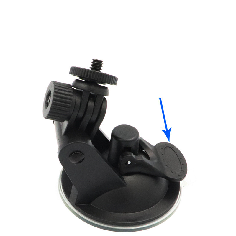 Mini Suction Cup for Hero9, Hero8, Hero7 - Transparent Base Car Mount Accessories - Image 2