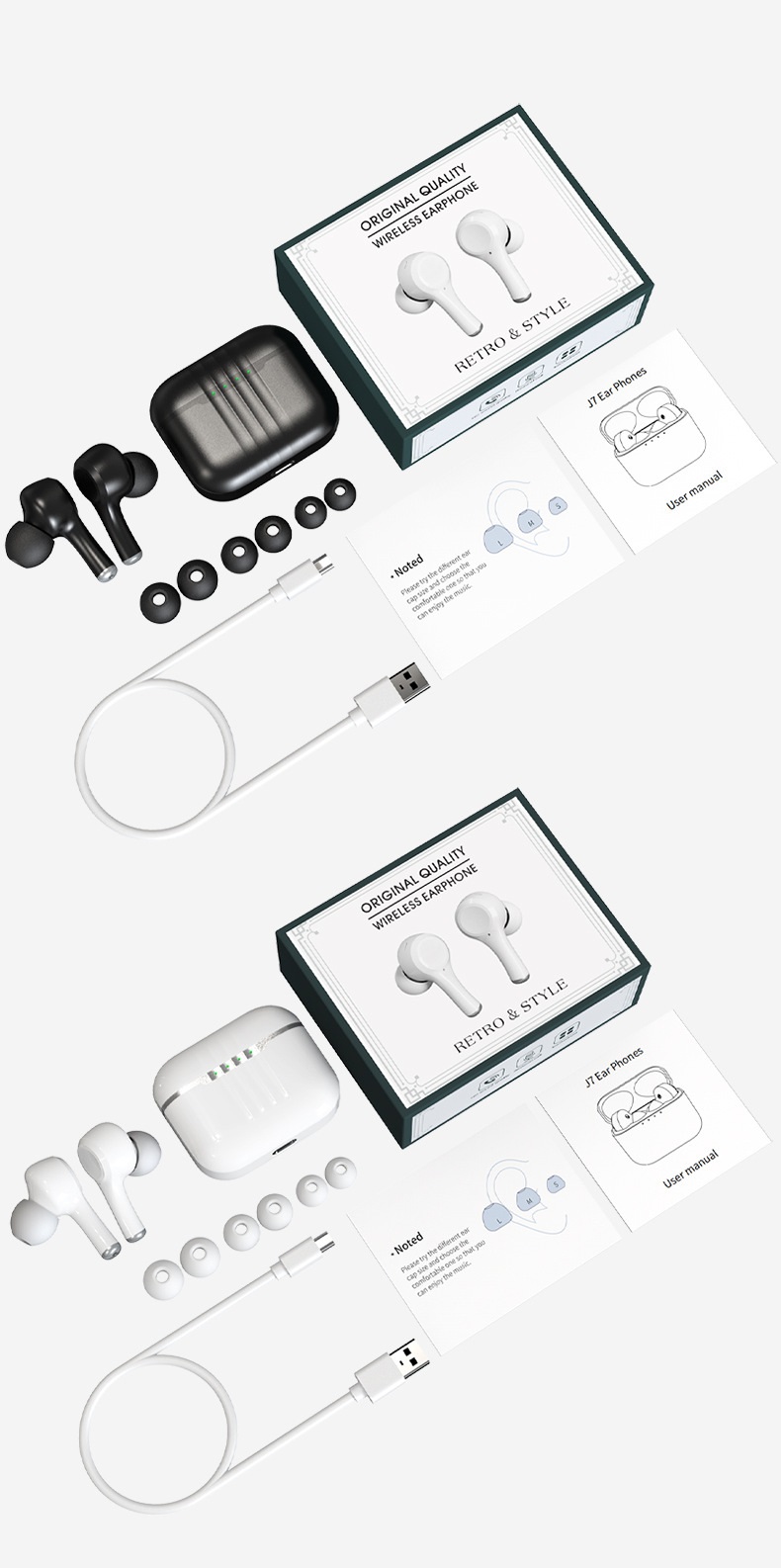 In-Ear ENC Noise-Cancelling Waterproof Sports Earphones with Ultra-Long Battery Life - Image 9