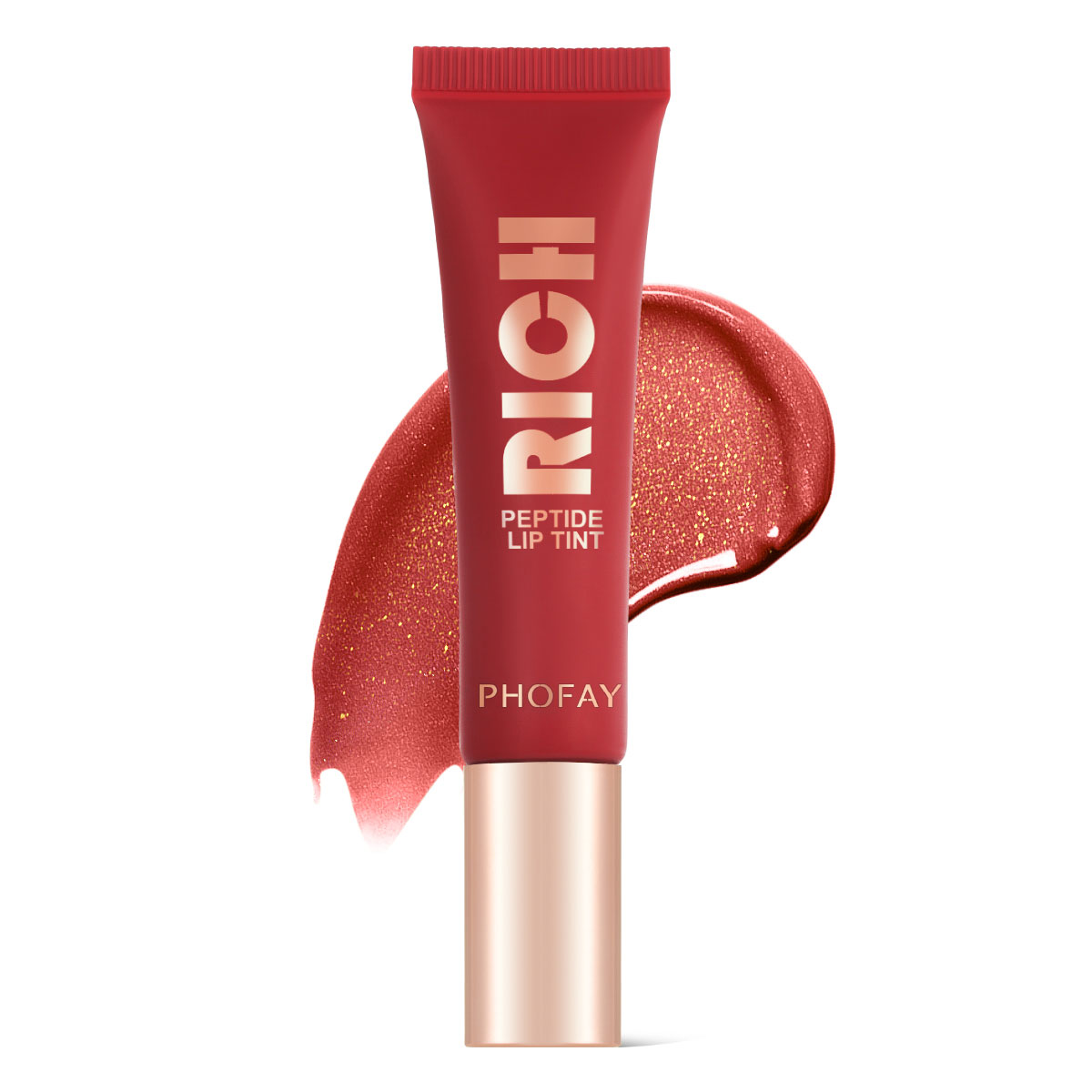 PHOFAY Peptide Lip Tint for Vibrant, Hydrated Lips - Long-Lasting Color - Image 11