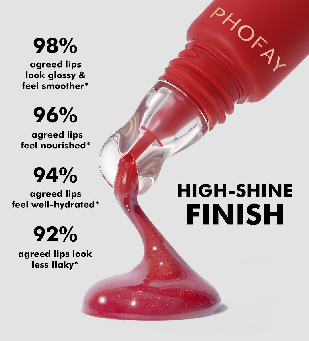 PHOFAY Peptide Lip Tint for Vibrant, Hydrated Lips - Long-Lasting Color - Image 17