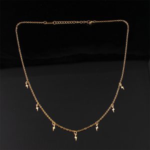 Charming Female Stainless Steel Star Small Pendant Necklace for Elegance