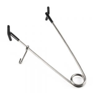 Durable Stainless Steel Black Fish Mouth Opener - Frog Taker Fishing Tackle Accessories