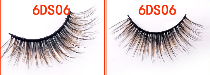 Gradient Color 6D Mink Faux Eyelashes for Stunning Eye Makeup - Image 10