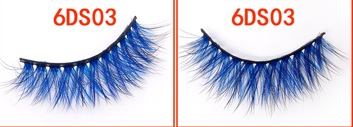 Gradient Color 6D Mink Faux Eyelashes for Stunning Eye Makeup - Image 11