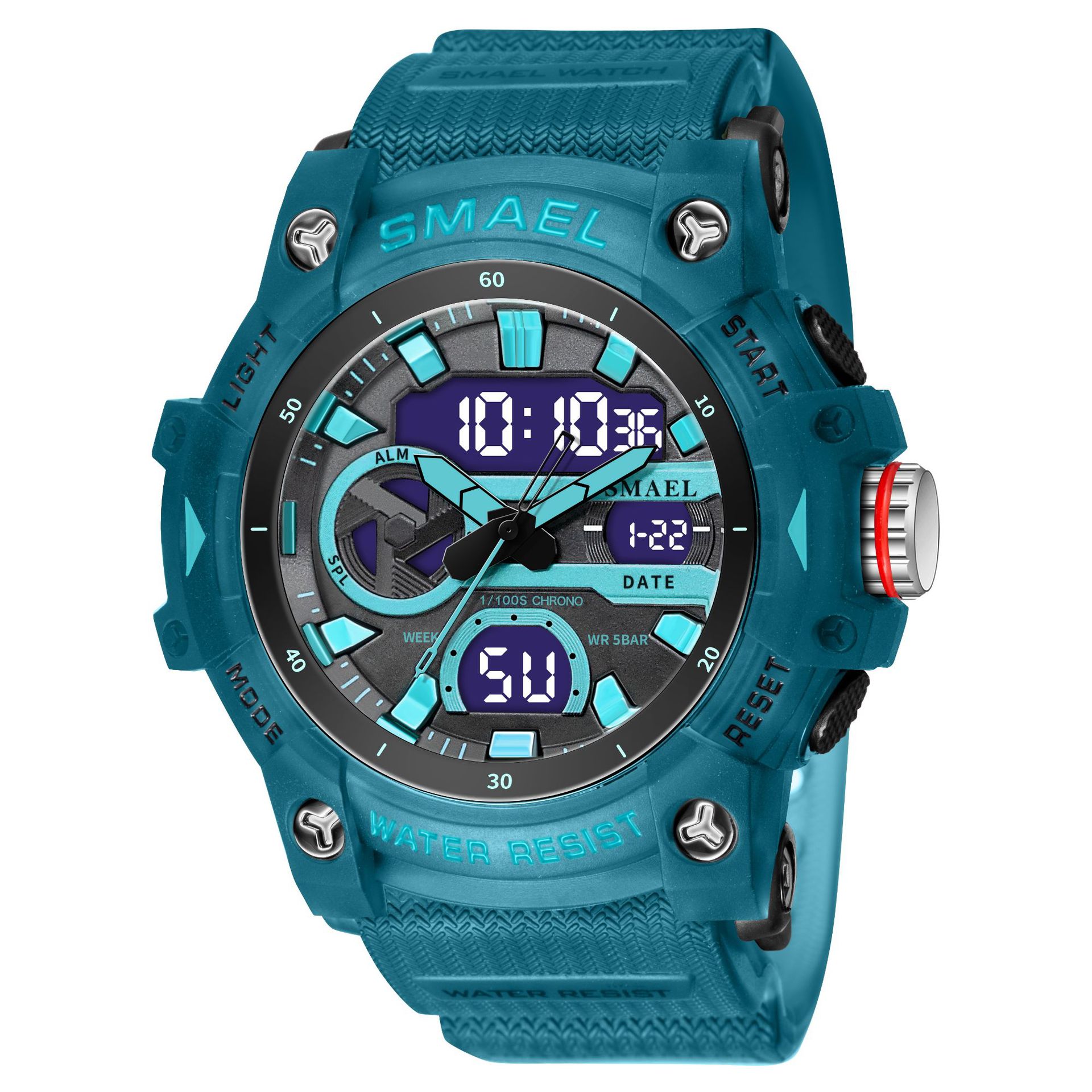 Durable Waterproof Outdoor Electronic Sports Watch for Active Lifestyles - Image 5