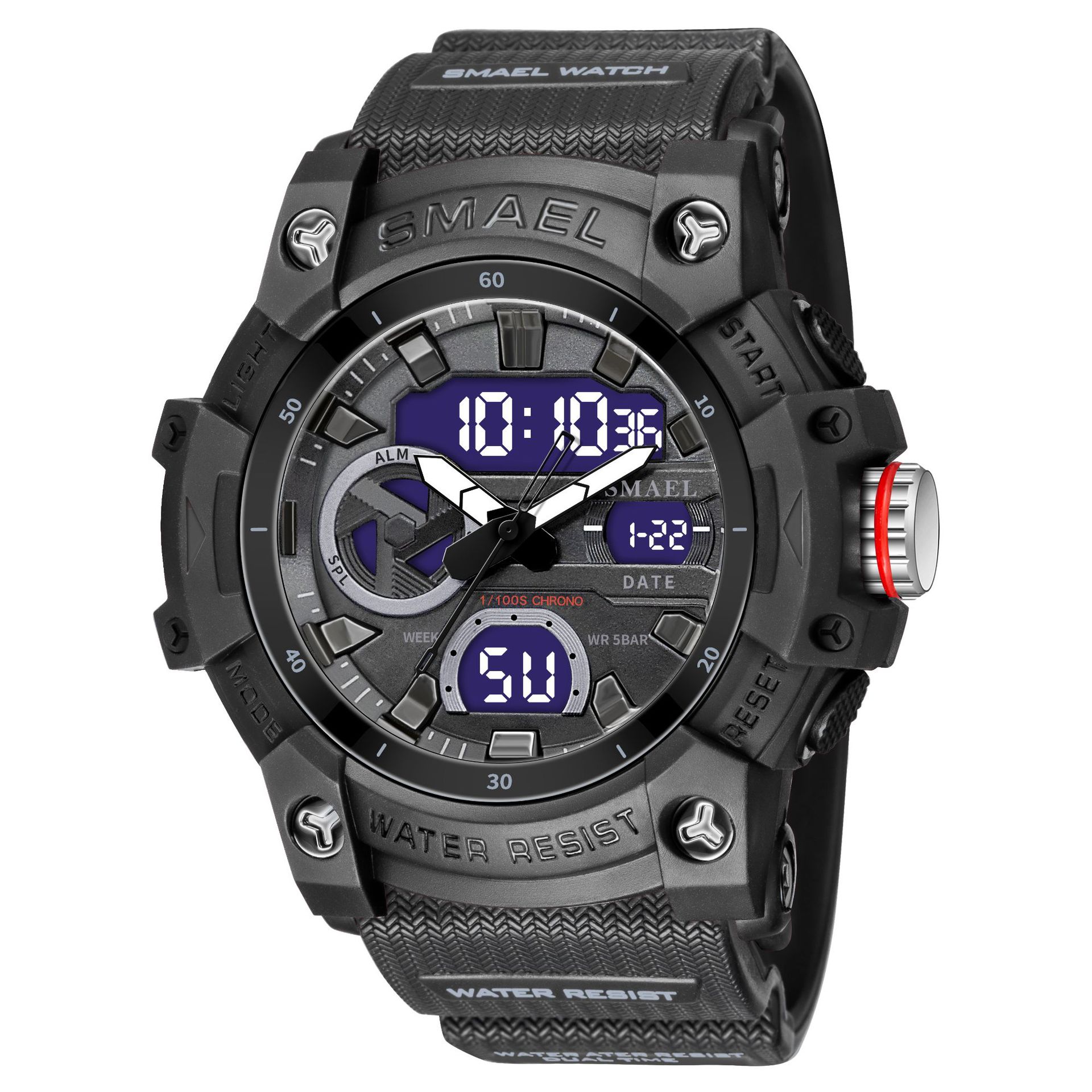 Durable Waterproof Outdoor Electronic Sports Watch for Active Lifestyles - Image 7