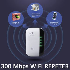 High-Speed 300M WiFi Repeater for Extended Coverage and Connectivity