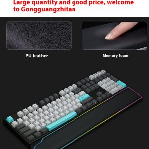 RGB Keyboard Wrist Support Band - High Rebound Luminous Gaming Keyboard Pad