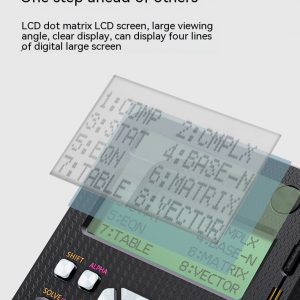 2-in-1 Foldable Scientific Calculator & Handwriting Tablet for Learning - Versatile Desk Calculator