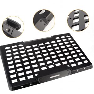 Rear Window Molle Panel System for 2018-2024 Jeep Wrangler JL 4-Door - Versatile Storage & Stylish Protection, Driver Side