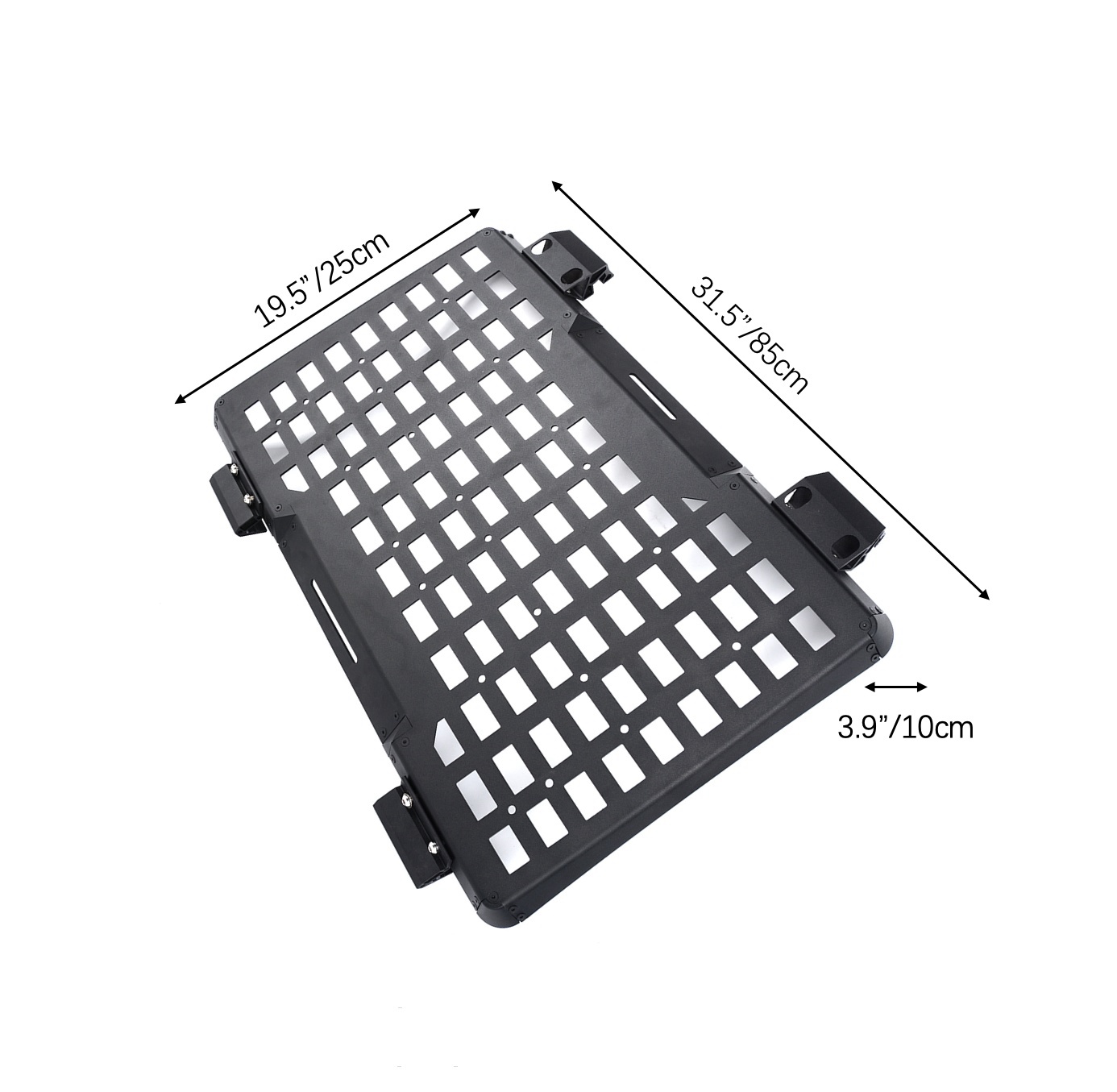 Rear Window Molle Panel System for 2018-2024 Jeep Wrangler JL 4-Door - Versatile Storage & Stylish Protection, Driver Side - Image 6