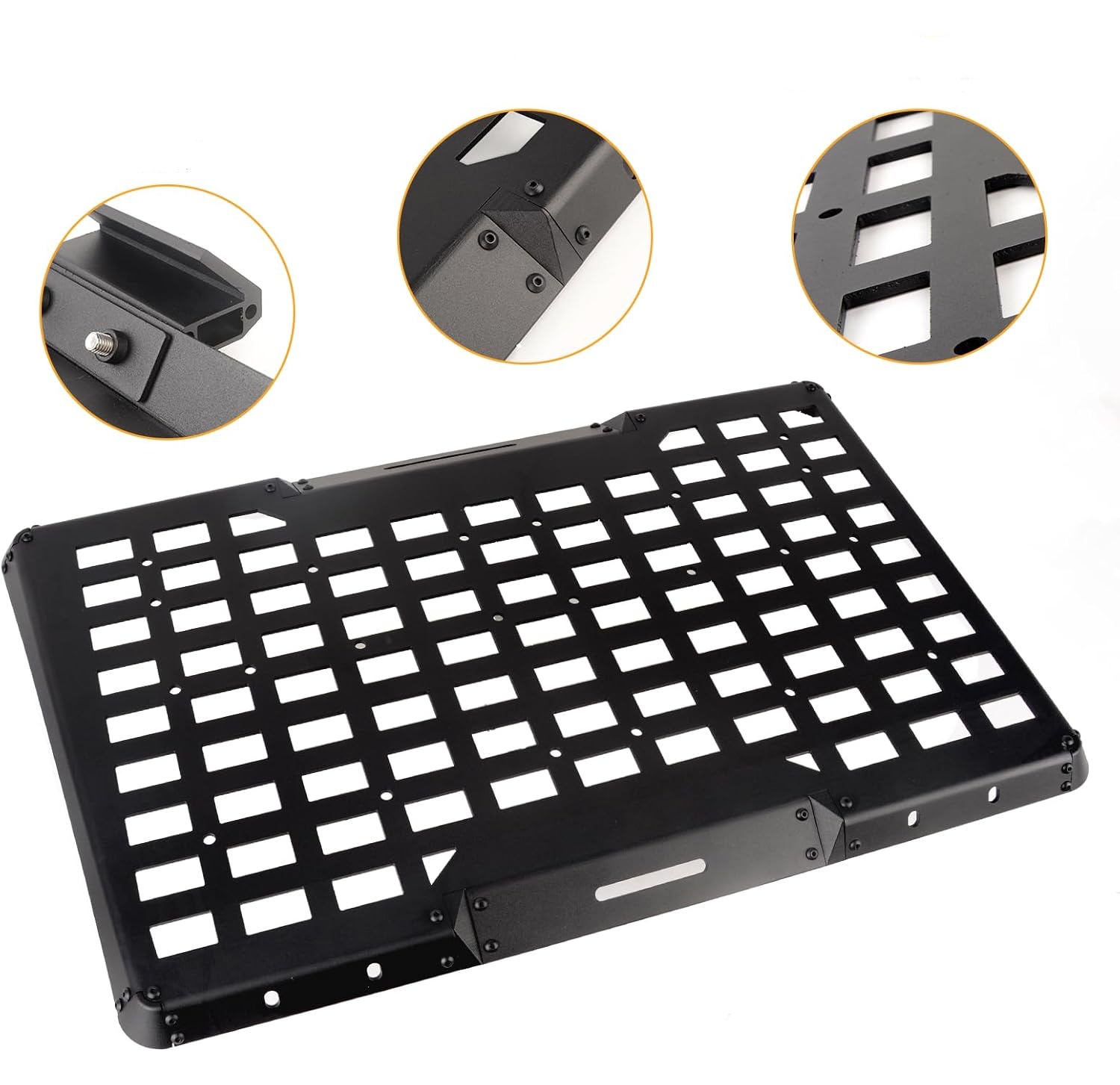 Rear Window Molle Panel System for 2018-2024 Jeep Wrangler JL 4-Door - Versatile Storage & Stylish Protection, Driver Side - Image 9