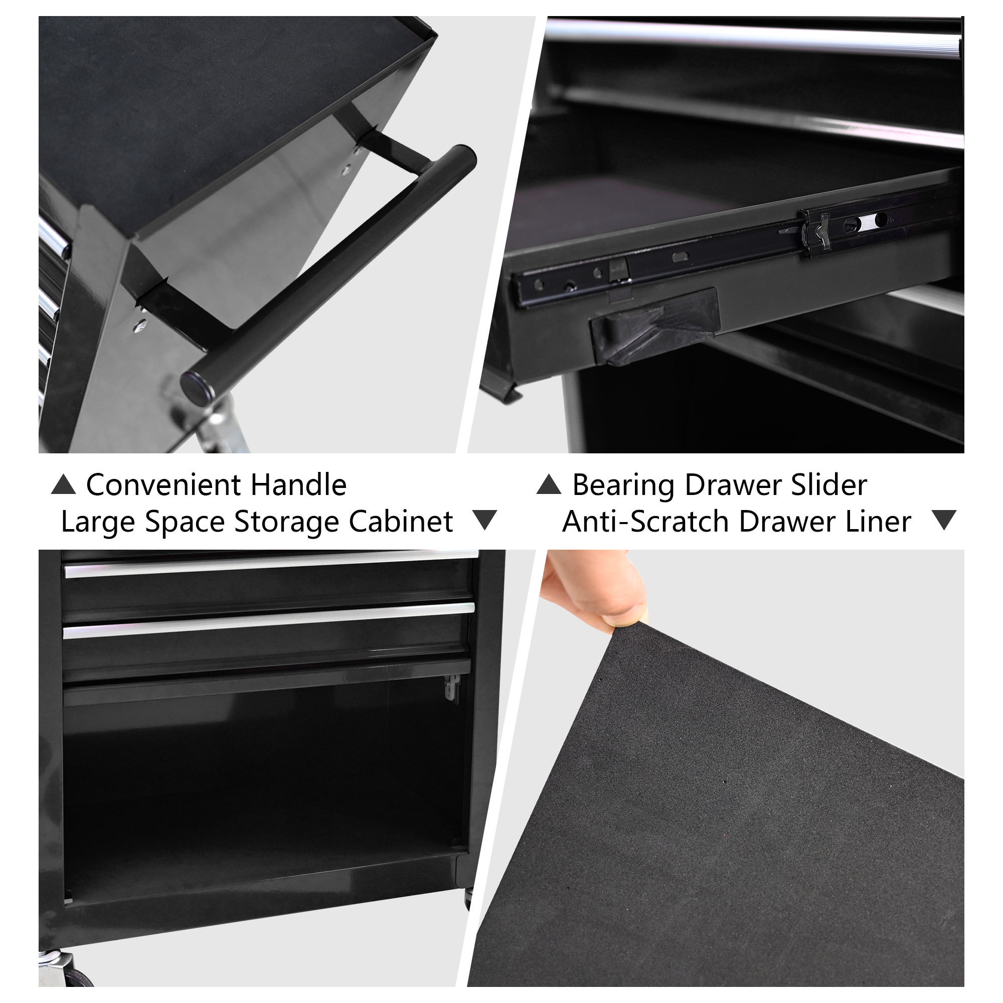 Heavy-Duty Metal Wheelie Tool Cart for Easy Mobility and Storage - Image 13