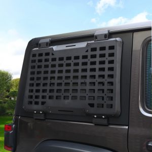 Modular Rear Window Molle Panel Storage System for 2018-2023 Wrangler JL 4 Door - Protective Decoration