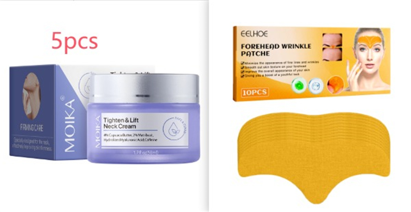 Neck Wrinkle Removal Cream for Firming and Tightening | Anti-Aging Neckline Lifting and Shaping Beauty Cream - Image 2