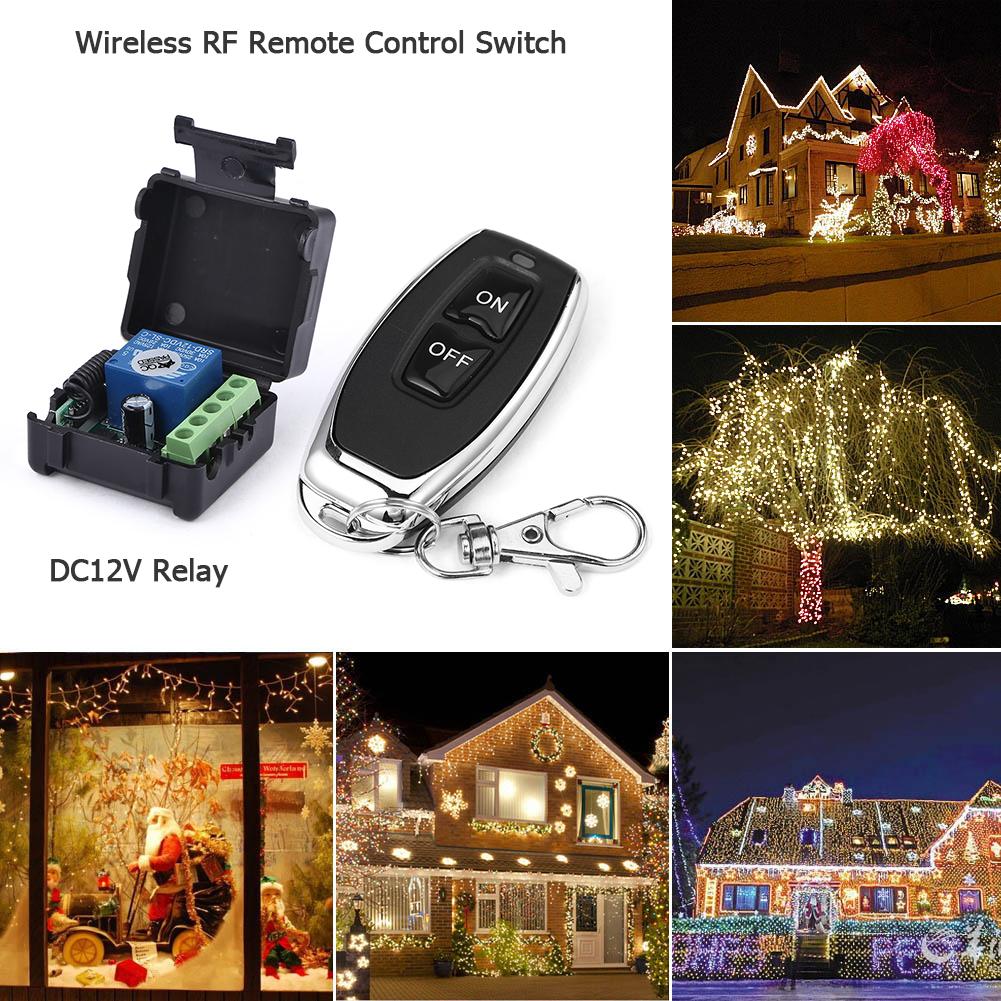 DC 24V 12V Single-Channel Wireless Remote Control Switch for Car Access Control - Image 5