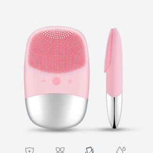 Mini Silicone Electric Face Cleansing Brush - Ultimate Facial Cleanser & Skin Massager Tools for Radiant Skin Care