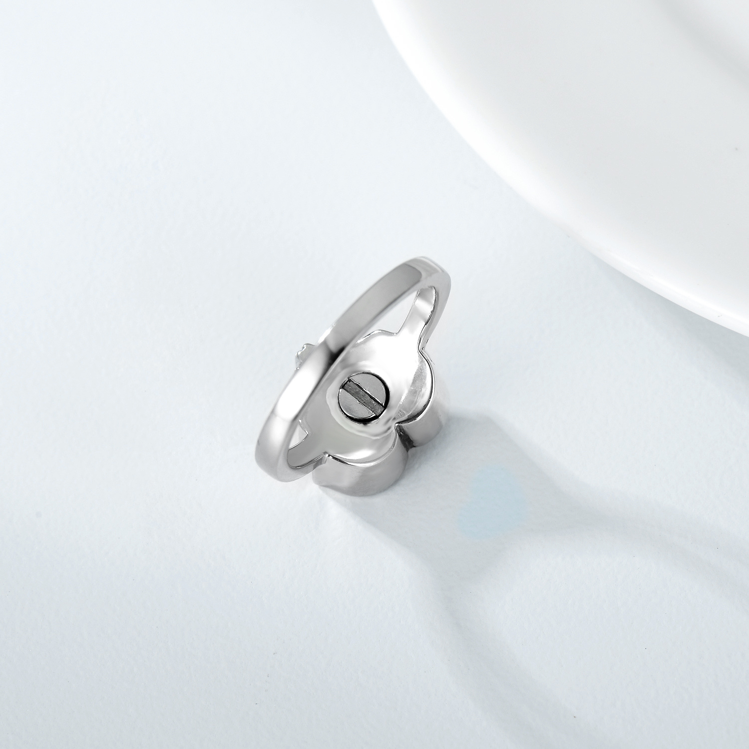 925 Sterling Silver Angel Wing Heart Cremation Urn Ring for Holding Ashes of Loved Ones - Image 5